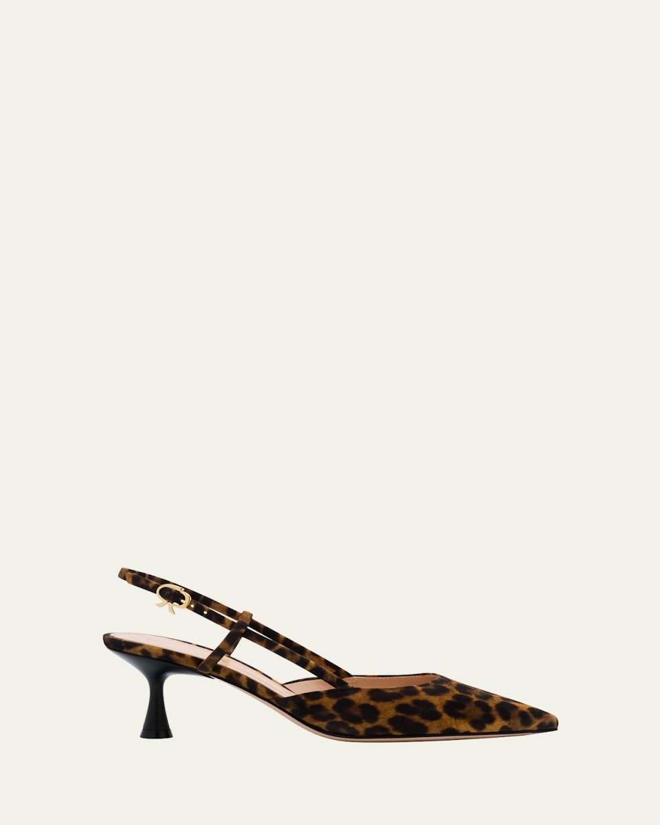 Ascent Calfskin Slingback Pumps